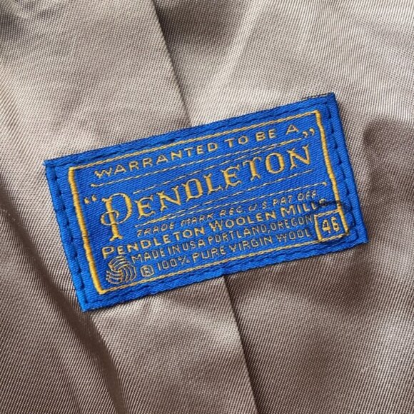 Vintage Wool Coat by Pendleton - Picture 2 of 6